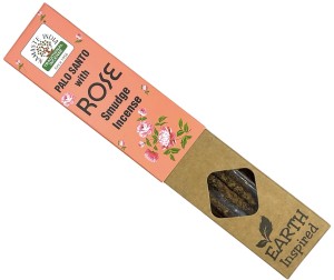 Kadzidełka Inspirowane Ziemią Palo Santo i Róża