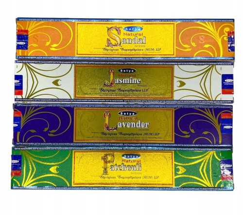 Kadzidełka Satya seria Natural mix 4 zapachów