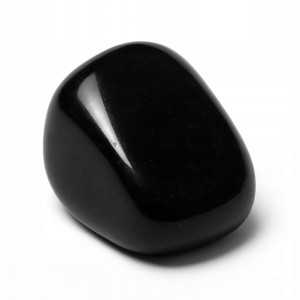 Kamień naturalny szlifowany Czarny Obsydian 1szt