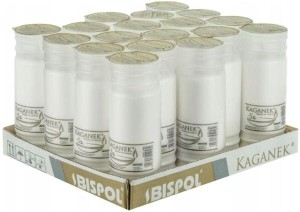 Wkłady do zniczy Bispol Kaganek K5 18szt