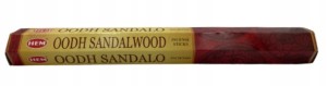 Kadzidełka indyjskie długie Oodh Sandalwood 20szt