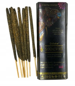 Kadzidełka organiczne Goloka Mini Drzewo Sandałowe 8szt