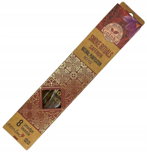 Kadzidełka botaniczne Smoke Rituals Szafran 8szt