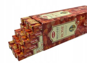 Kadzidełka indyjskie Hem Rose Róża 200szt