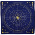 Tkanina do Czytania Tarota - Zodiak 75x75 cm