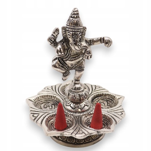 Podstawka pod Kadzidełka stożkowe 14x10cm - Tańczący Ganesha