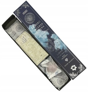 Kadzidełka zodiakalne Waga 20szt - Róża i Kwarc Różowy