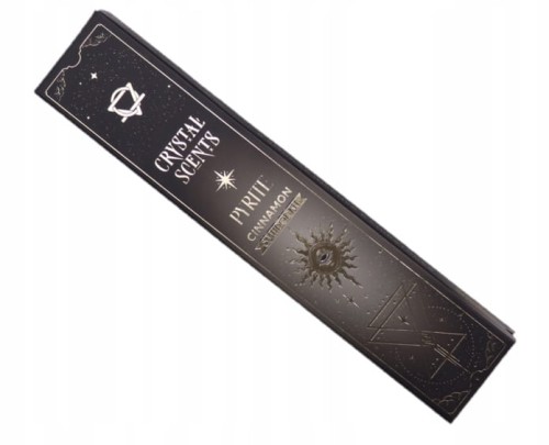 Kadzidełka indyjskie z kamieniem - Cynamon i Piryt