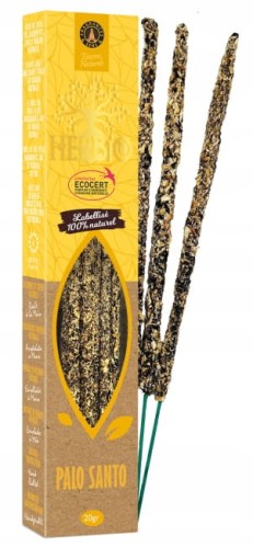 Kadzidełka botaniczne Herbio Ecocert Palo Santo 20g