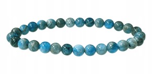 Bransoletka z Kamieni Naturalnych – Niebieski Apatyt