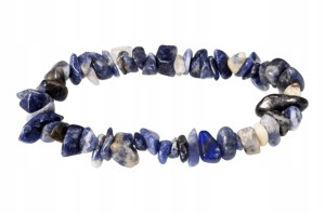 Bransoletka z kamieni naturalnych - Sodalit