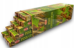 Kadzidełka indyjskie Hem Sosna Cynamon 200szt