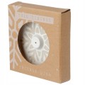 Ceramiczna podstawka pod kadzidełka płatek 10,5 x 10,5 cm