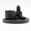 Podstawka na Palo Santo i Pęczki Budda - Czarna