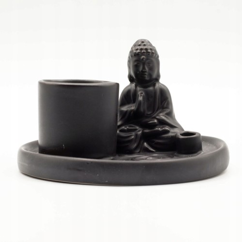 Podstawka na Palo Santo i Pęczki Budda - Czarna