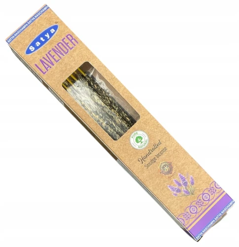 Naturalne Botaniczne Kadzidełka Satya - Lawenda 9szt