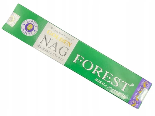 Kadzidełka pyłkowe Golden Nag - Las 15g