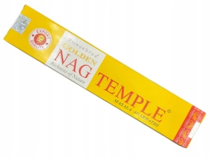 Kadzidełka pyłkowe Golden Nag - Temple 15g