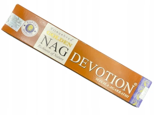Kadzidełka pyłkowe Golden Nag - Devotion 15g