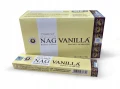 Kadzidełka pyłkowe Golden Nag - Wanilia 15g
