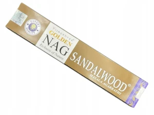 Kadzidełka pyłkowe Golden Nag - Drzewo Sandałowe 15g