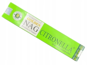 Kadzidełka pyłkowe Golden Nag - Citronella 15g