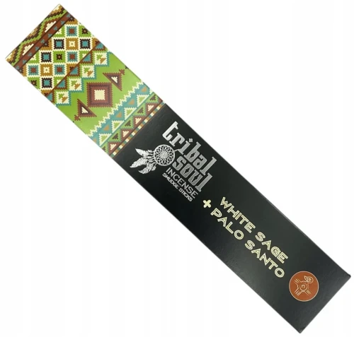Kadzidełka Tribal Soul Biała Szałwia Palo Santo 15g