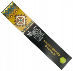 Kadzidełka Tribal Soul Słodka Trawa i Cedr z piórkiem 15g