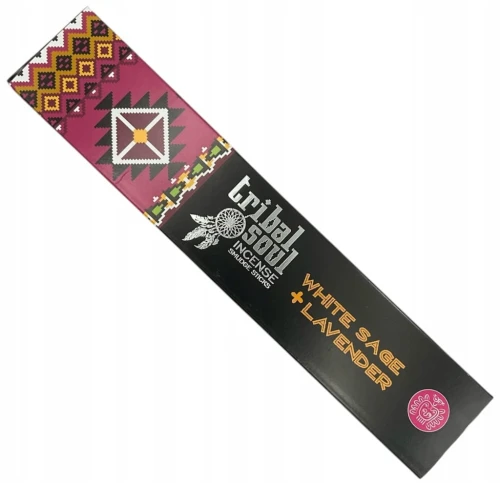 Kadzidełka Tribal Soul Biała Szałwia i Lawenda z piórkiem 15g