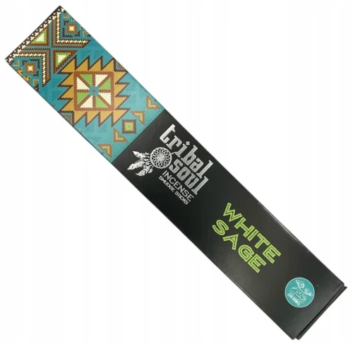Kadzidełka Tribal Soul Biała Szałwia z piórkiem 15g