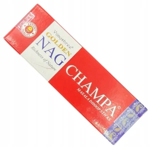 Kadzidełka zapachowe dhoop Golden Nag - Champa 10szt