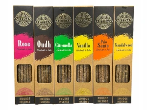 Kadzidełka rzemieślnicze Artisan Zestaw 6 zapachów