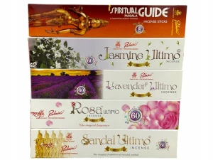 Kadzidełka pyłkowe Padmini Zestaw 5 zapachów