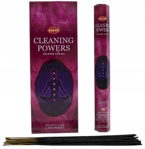 Kadzidełka indyjskie Cleaning Powers 20szt HEM