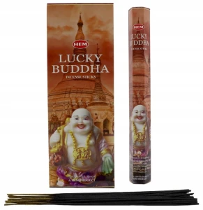 Kadzidełka indyjskie Lucky Buddha 20szt HEM