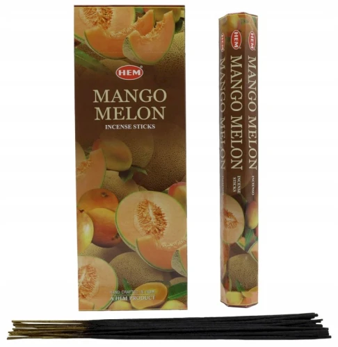 Kadzidełka indyjskie Mango Melon 20szt HEM
