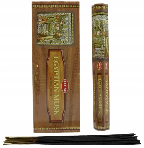 Kadzidełka indyjskie Egyptian Musk 20szt HEM