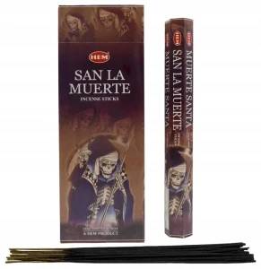 Kadzidełka indyjskie Santa Muerte 20szt HEM