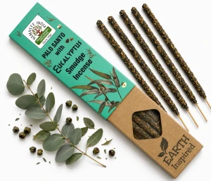 Kadzidełka Inspirowane Ziemią Palo Santo i Eukaliptus