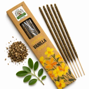 Naturalne Botaniczne Kadzidełka Wanilia