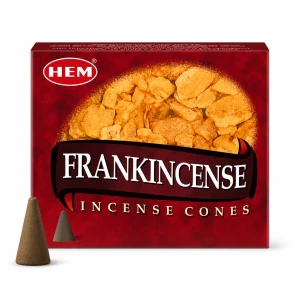 Kadzidełka stożkowe Frankincense Hem 10szt