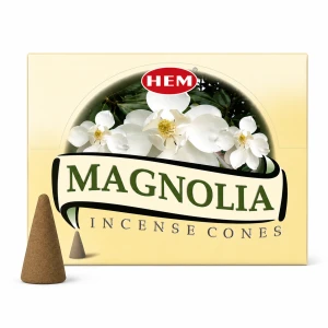 Kadzidełka stożkowe Magnolia Hem 10szt