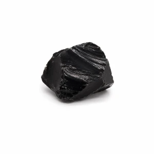 Mały kamień naturalny surowy Czarny Obsydian 1-2cm