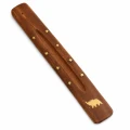 Drewniana podstawka pod kadzidełka Słonik 26cm