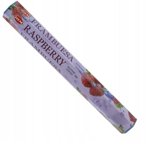 Kadzidełka zapachowe Raspberry Malina 20szt HEM