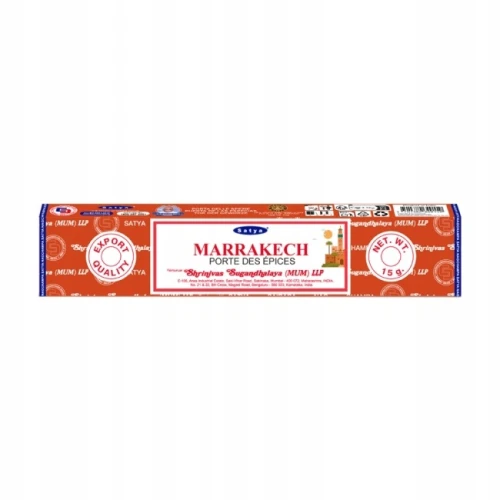 Kadzidełka indyjskie Marrakech Gate of Spices 15g SATYA