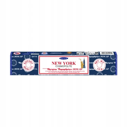 Kadzidełka indyjskie New York Cosmopolitan 15g SATYA