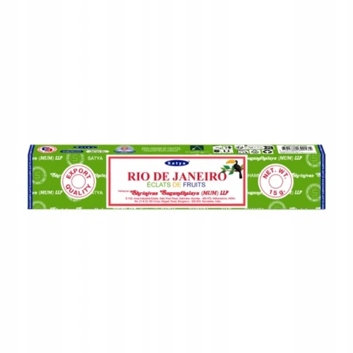 Kadzidełka indyjskie Rio De Janeiro Fruit Blast 15g SATYA