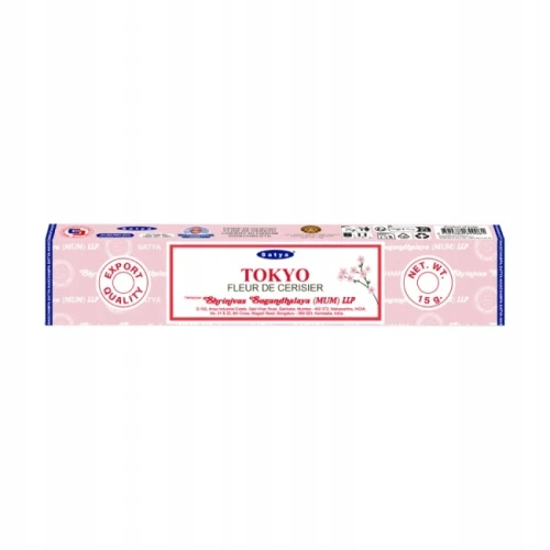Kadzidełka indyjskie Tokyo Sakura 15g SATYA