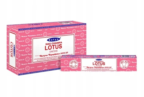 Kadzidełka indyjskie Lotus Lotos 15g SATYA